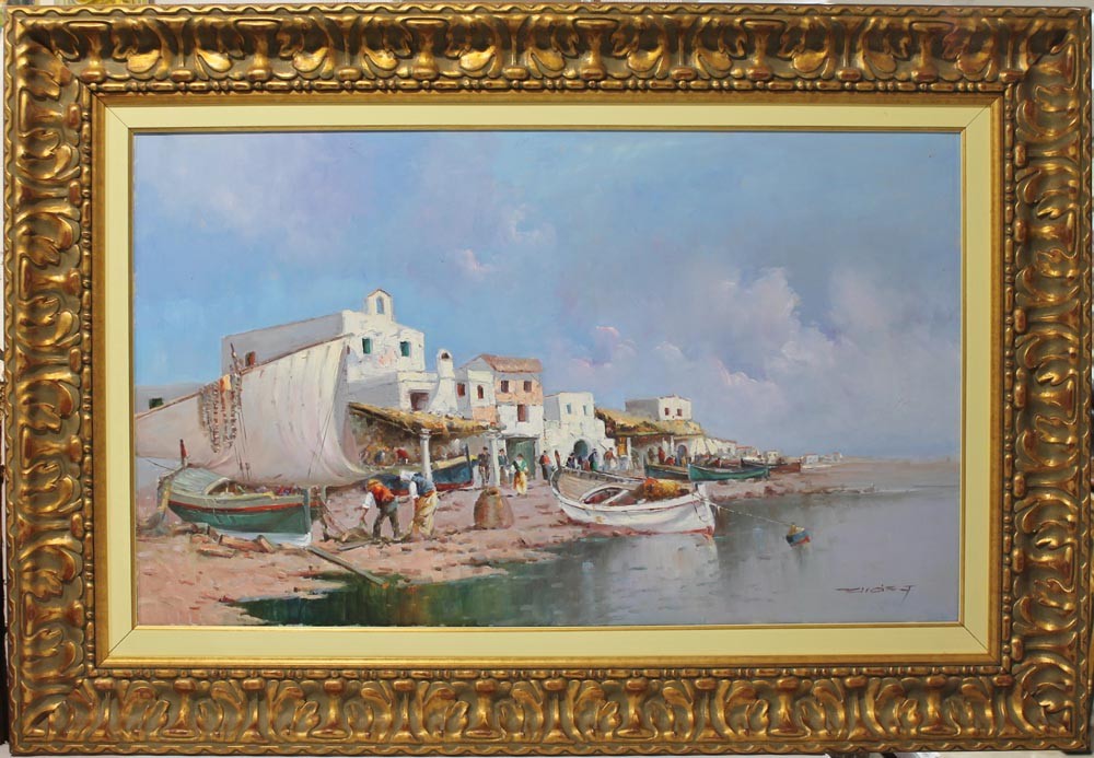Juan Araez: Fishing harbour