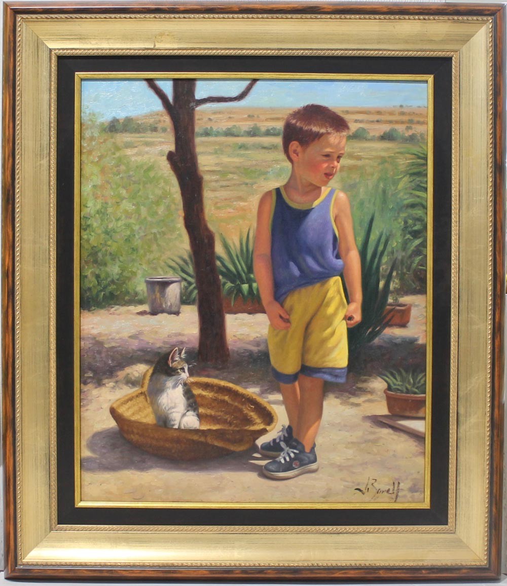 J. Borrell: El chico y el gato
