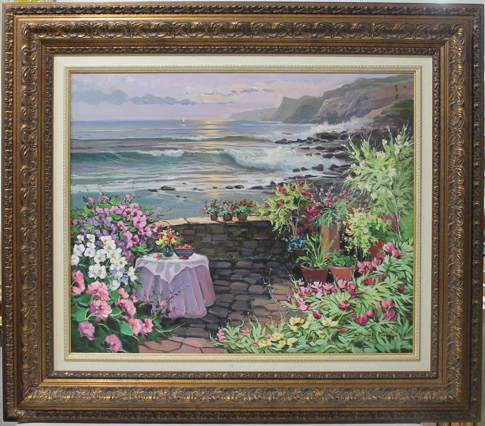 M. Pérez: Garden by the sea