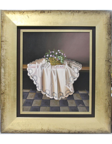 Miró: Still life of grapes and jasmine