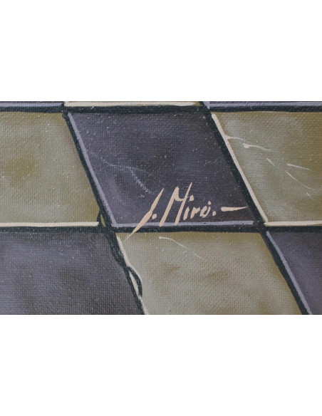 Miró: Bodegón uvas y jazmín