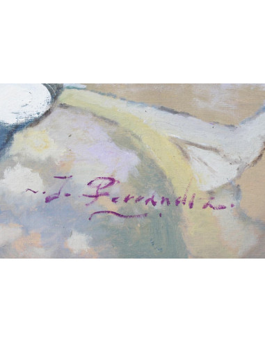 J. Ferrandiz: Girl with her back turned
