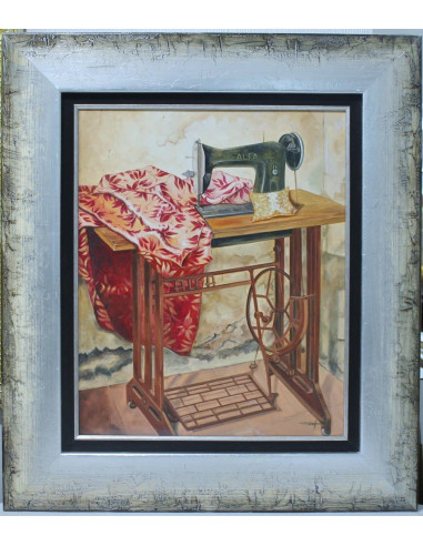 J. Saul: Sewing machine