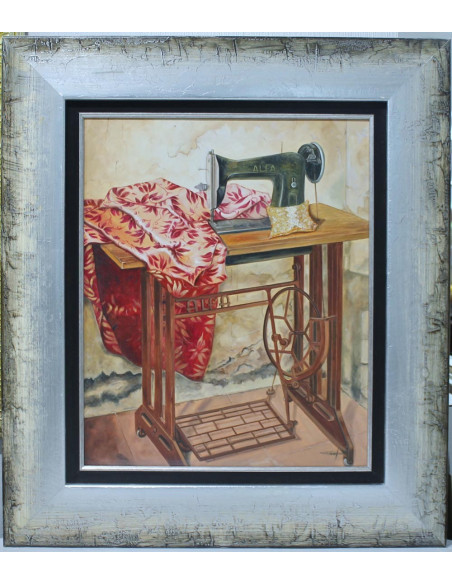 J. Saul: Sewing machine