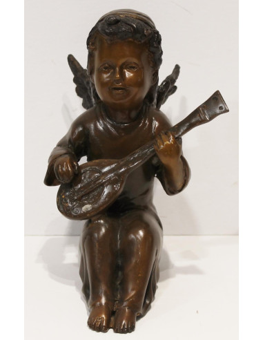 Anónimo: Angel with lute