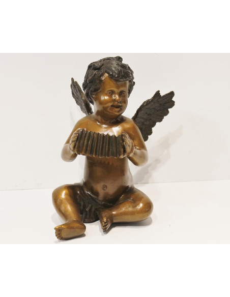 Anónimo: Ángel con acordeón