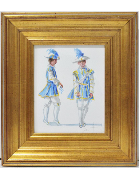 José Antonio Borrás: Pareja de Seises Inmaculada