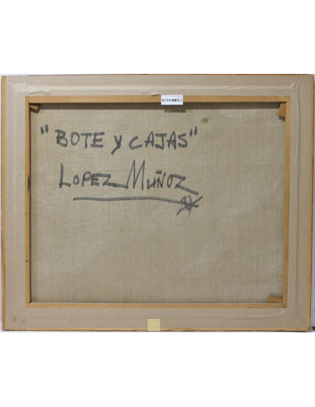 Antonio López Muñoz: Boat and boxes