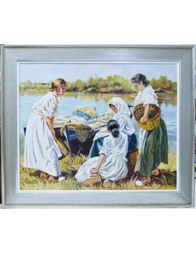 Jose Luis Giner: Women on the shore