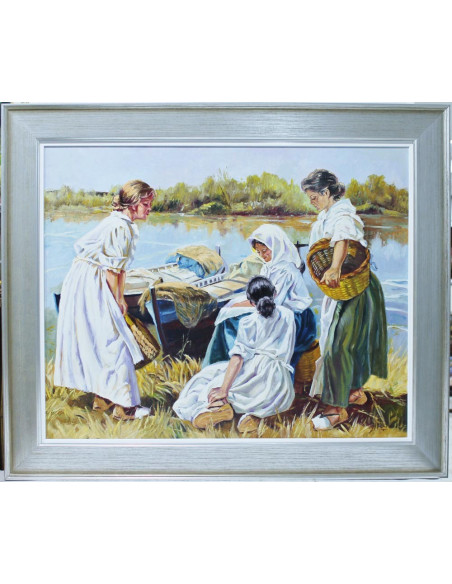 Jose Luis Giner: Women on the shore