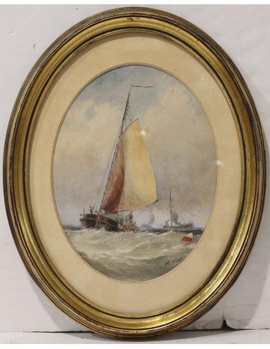 W.W. May: Sailboat