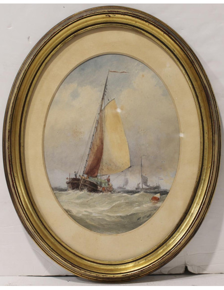 W.W. May: Sailboat