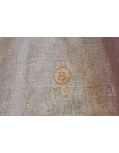 Benito Moreno: Still life of cloths