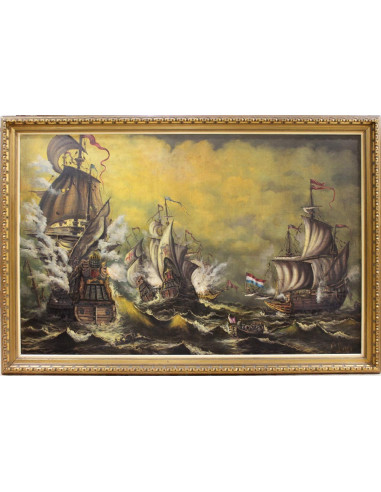 Emilio Payes: Batalla naval
