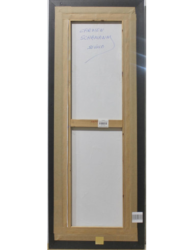 Gitana de espaldas | Cuadro al óleo de Carmen Schamann