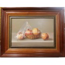 Still life with pomegranates