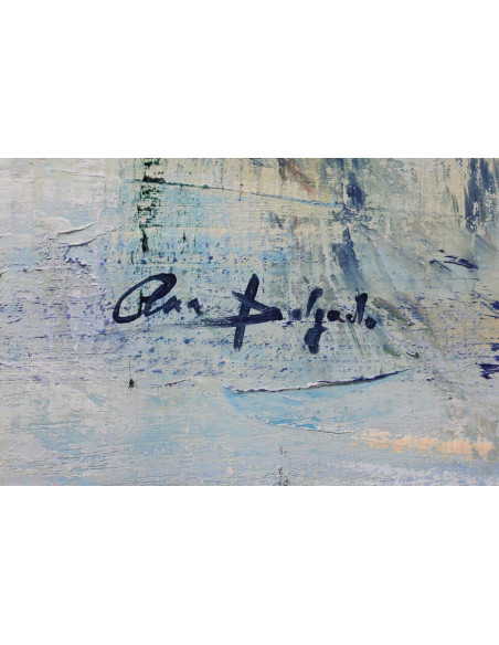 Ana Delgado: Abstract in red