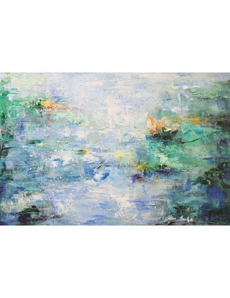 Ana Delgado: Water lilies
