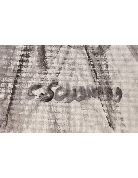 Flamenca | Cuadro al óleo de Carmen Schamann