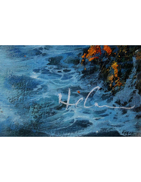 Firma ilegible: Seascape