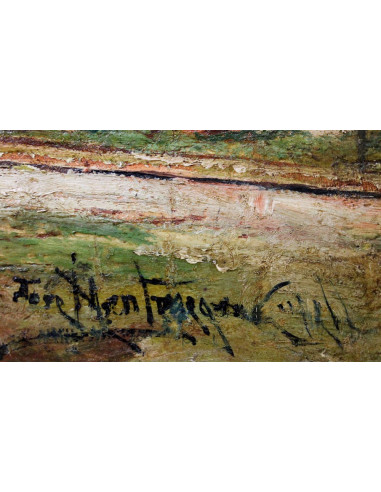 Paisaje | Cuadro al óleo de José Montenegro