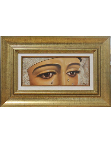 Ojos Esperanza de Triana | Cuadro al óleo de Arkángel