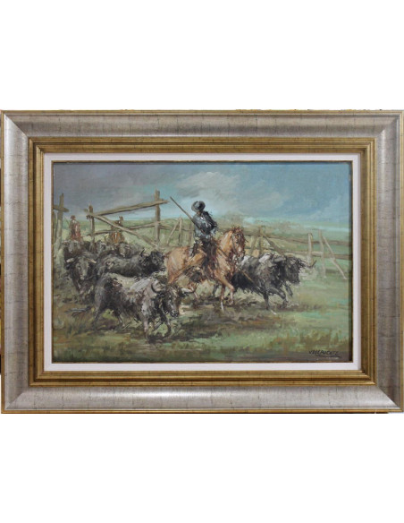 José Puente: With the herd