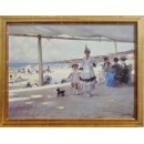 Mujer y niña (reproducción)