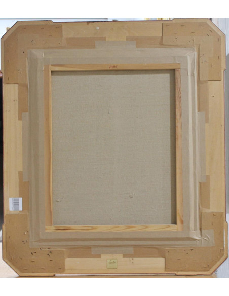 Mujer con flores | Cuadro al óleo de Amprosí