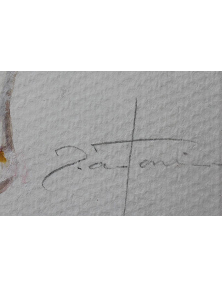 Pareja Seise Corpus | Cuadro al óleo de José Antonio Borrás