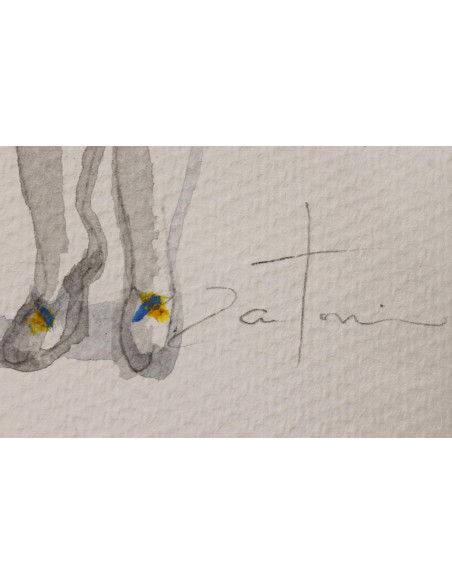 Pareja Seise Inmaculada | Cuadro al óleo de José Antonio Borrás