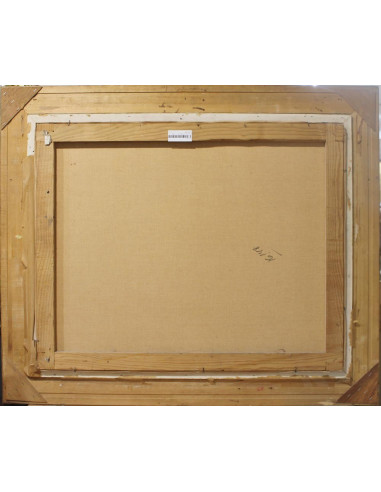 Sombreros y pentagramas | Cuadro al óleo de Santiana