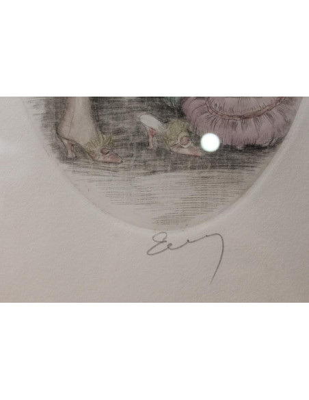 Mujer sensual | Cuadro al óleo de Evans