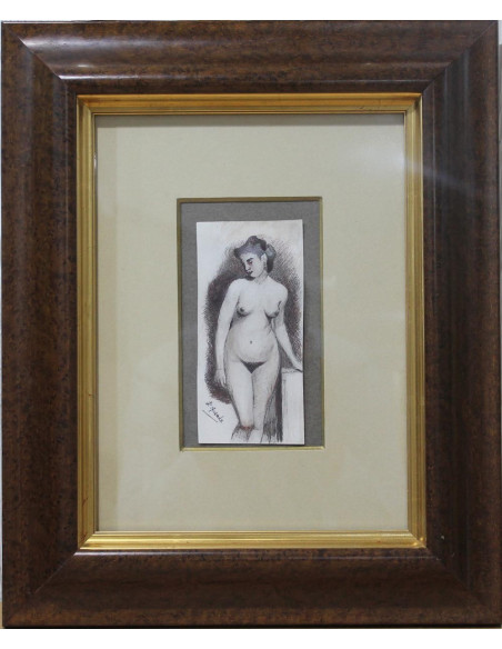 Desnudo | Cuadro al óleo de José Jiménez Aranda