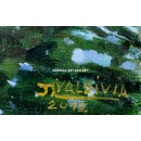 Fountain with flowerpots (Alcazar de Sevilla)