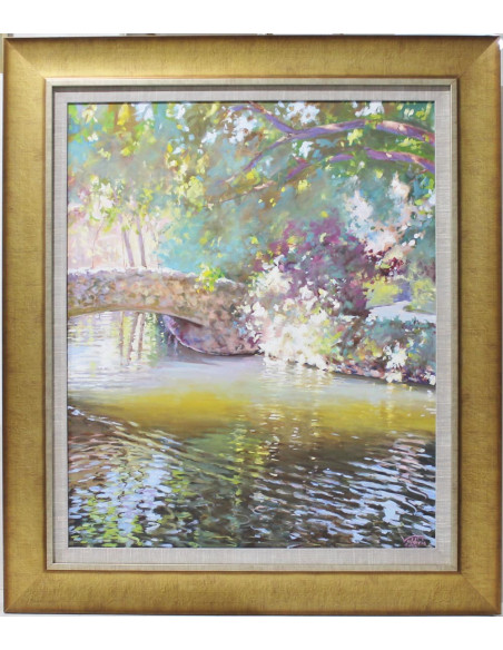 José Luis Valdivia: Stone Bridge (Mª Luisa Park, Seville)