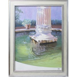 Fountain with column (Alcazar of Seville)