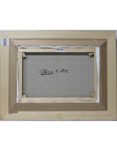 Pescadoras en la playa | Cuadro al óleo de Pablo Segarra Chías