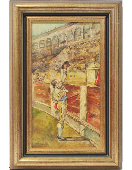 Anónimo: Bullfighter making a toast