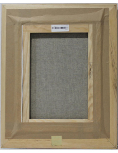 Mujer en la playa | Cuadro al óleo de Said Saadi