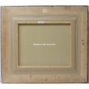 Woman with basket of flowers