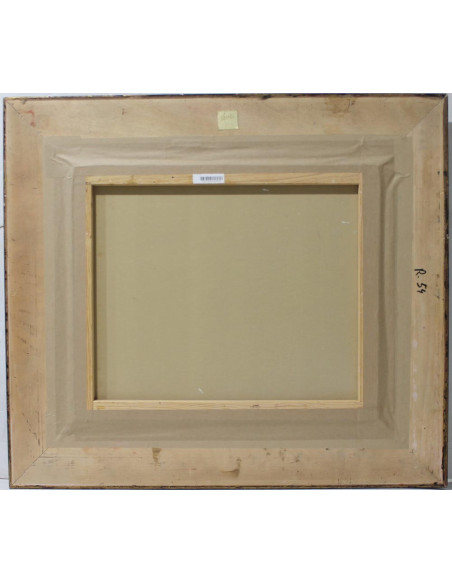 José Luis Giner: Woman with basket of flowers