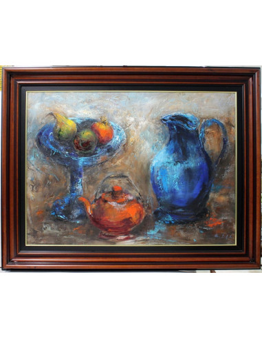 Ana Delgado: Jug and fruit bowl