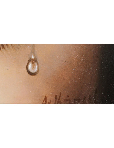 Ojos Estrella | Cuadro al óleo de Arkángel