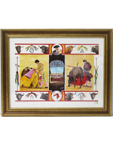 Cartel Curro Romero | Cuadro al óleo de Sin autor