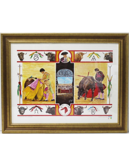 Cartel Curro Romero | Cuadro al óleo de Sin autor