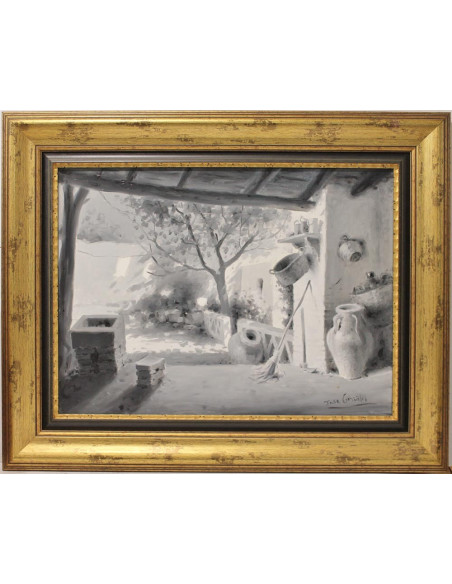 Corral | Cuadro al óleo de José González