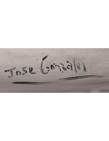 Corral | Cuadro al óleo de José González