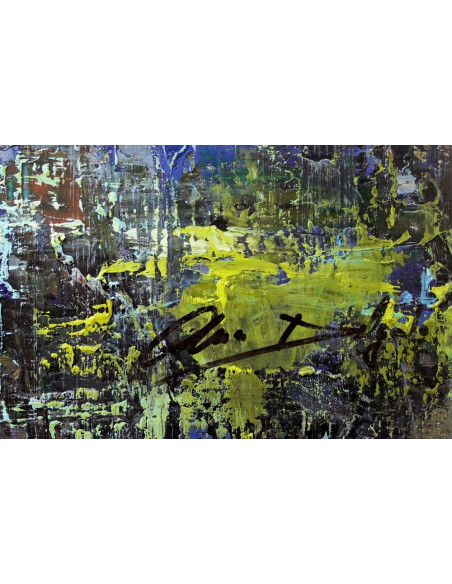 Paisaje abstracto | Cuadro al óleo de Ana Delgado