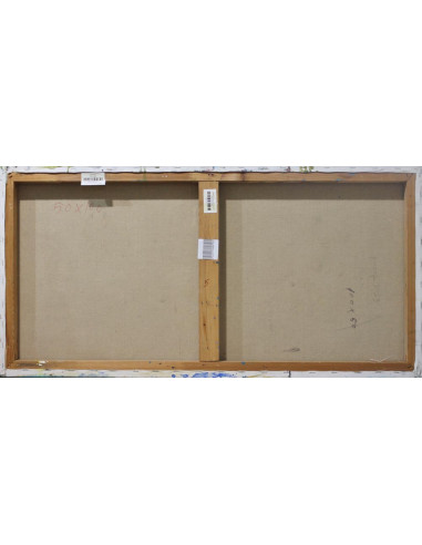 Paisaje abstracto | Cuadro al óleo de Ana Delgado